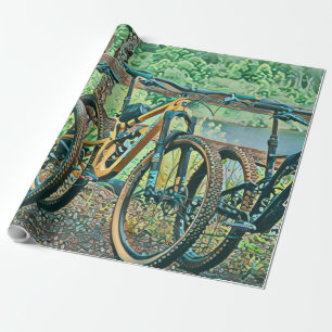 Fahrradverleih Geschenkpapier