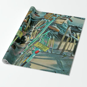 Fahrradverleih Geschenkpapier