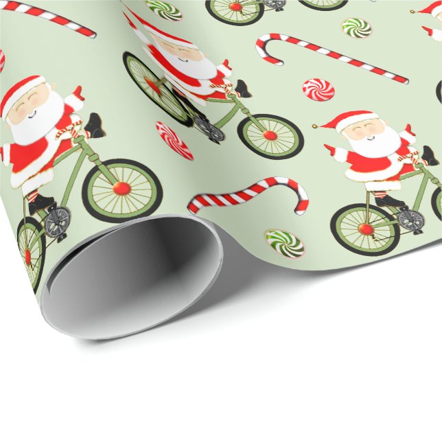 Fahrradverleih Geschenkpapier (Rolleneckpunkt)
