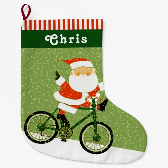 Fahrradverleih Großer Weihnachtsstrumpf (Vorderseite)