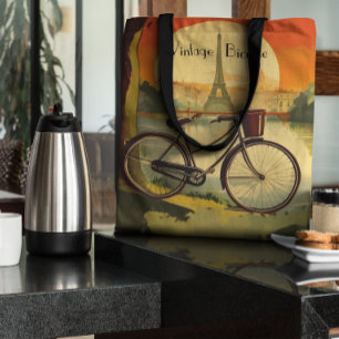 Fahrradverleih, Paris, individualisierbar Tasche