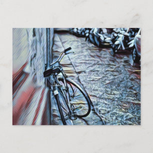 Fahrradverleih Postkarte