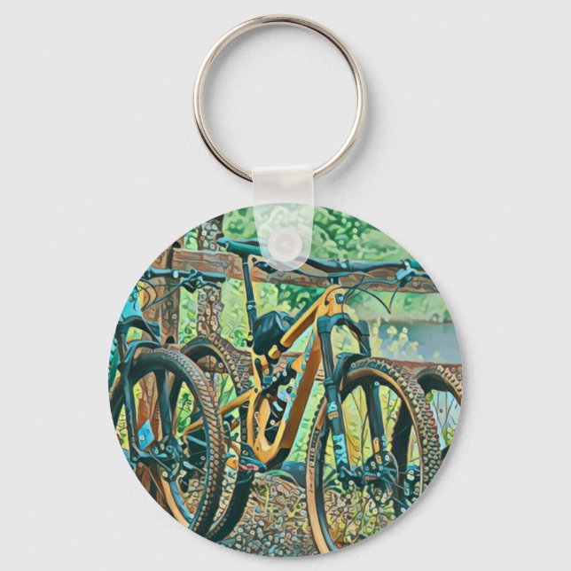 Fahrradverleih Schlüsselanhänger (Vorderseite)