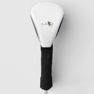 Fahrradverleih Sloth Heartbeat Golf Headcover