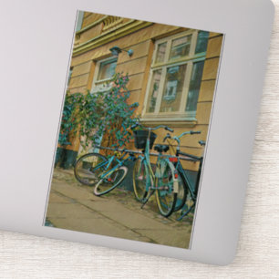 Fahrradverleihgift   Cycling Painting Aufkleber