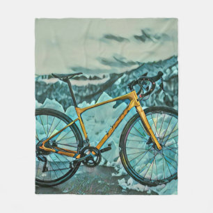 Fahrradverleihgift Fleecedecke