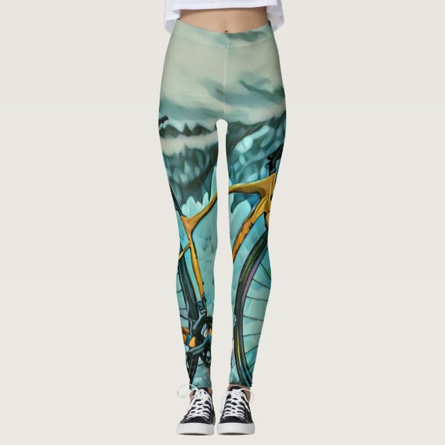 Fahrradverleihgift Leggings (Vorderseite)