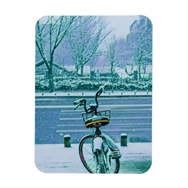 Fahrradverleihgift Magnet (Vertikal)