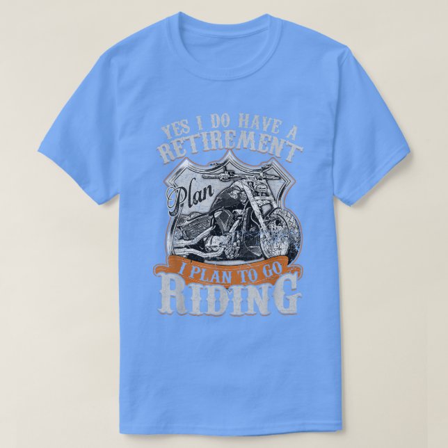 Fahrradverleihungsplan für Fahrradfahrer T-Shirt (Design vorne)