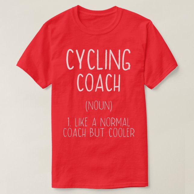 Fahrradwagen Definition Spaß-Biker T-Shirt (Design vorne)
