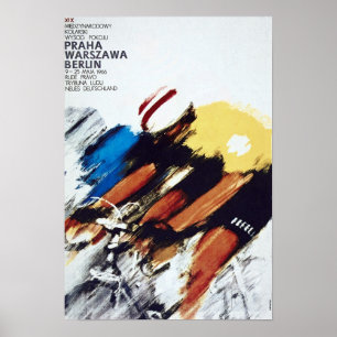 Fahrradwerbung Vintag Poster