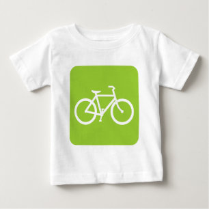 Fahrradzeichen - Mars Green Baby T-shirt