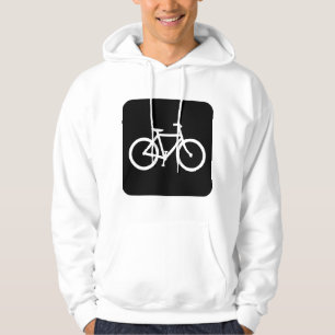 Fahrradzeichen - Schwarz Hoodie