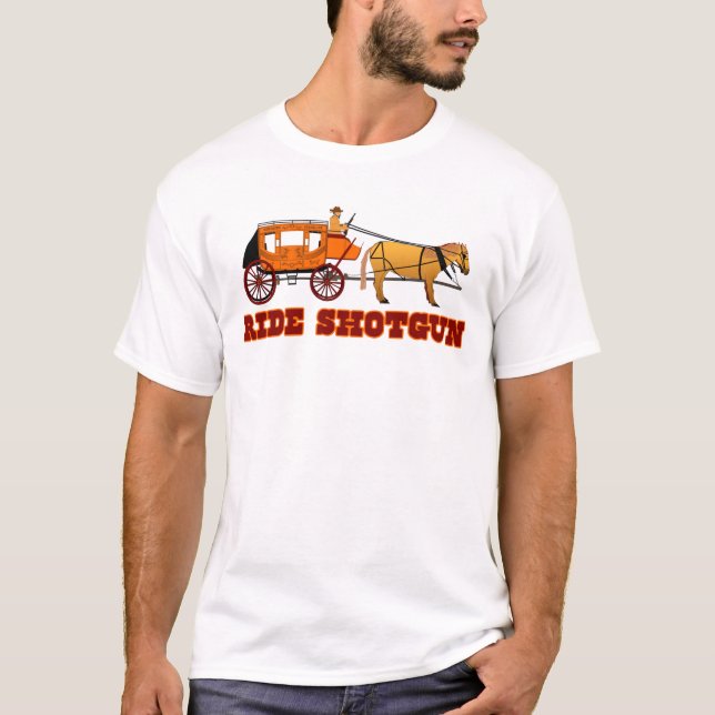 Fahrschrotflinte T-Shirt (Vorderseite)