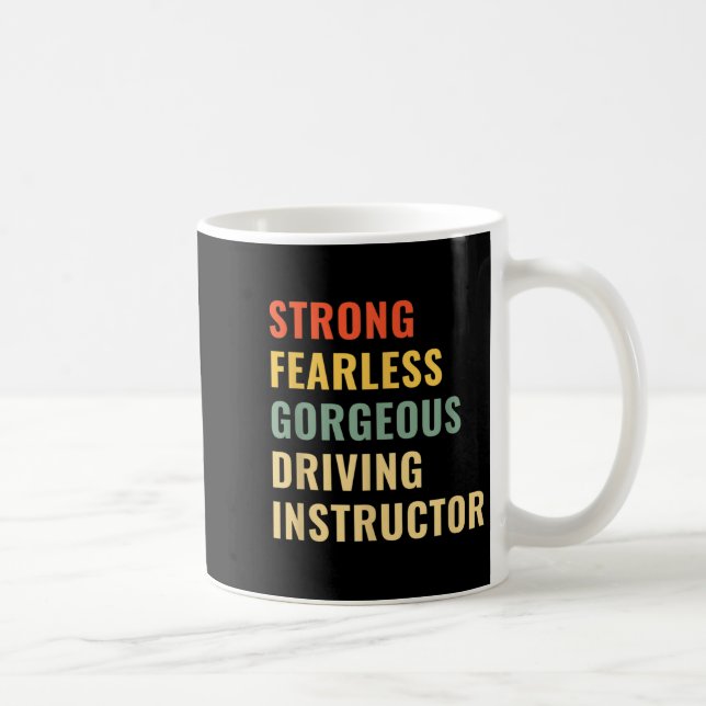 Fahrschullehrer Fahrlehrer  Kaffeetasse (Rechts)