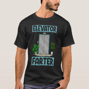 Fahrstuhl-Furzer Hebe Frauen Fahrstuhl Liebe T-Shirt