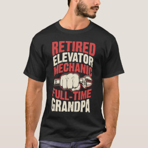 Fahrstuhl-Vollzeitschub Opa 2 T-Shirt