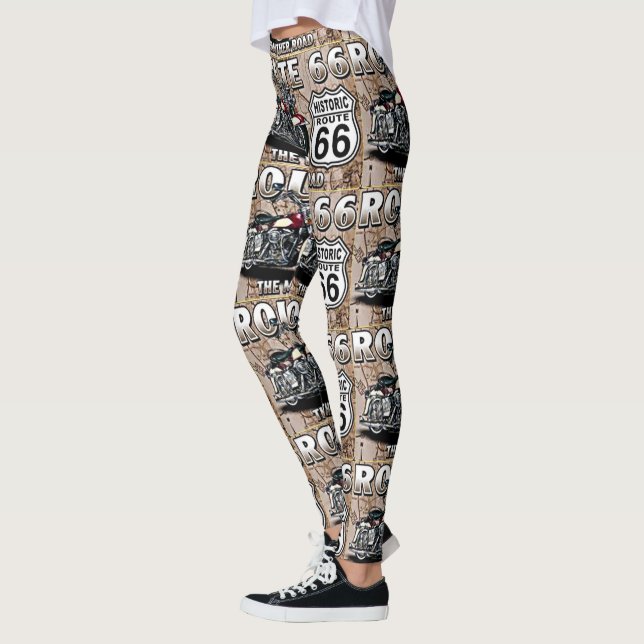 "FAHRT 66 LEGGINGS" LEGGINGS (Links)