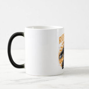 Fahrt bis ich Die - Skeleton Biker Halloween Tasse