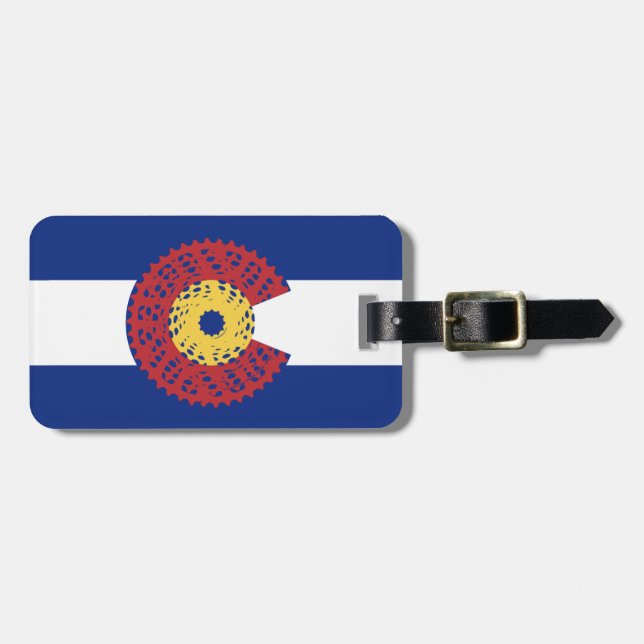 Fahrt Colorado (Fahrradkassette) Gepäckanhänger (Vorderseite horizontal)