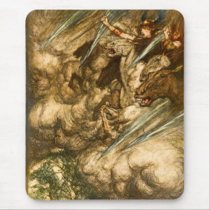Fahrt des Valkyries Mousepad