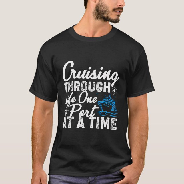 Fahrt durch das Leben von einem Hafen zu einer Zei T-Shirt (Vorderseite)