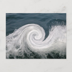 Fahrt durch die Wave Postkarte