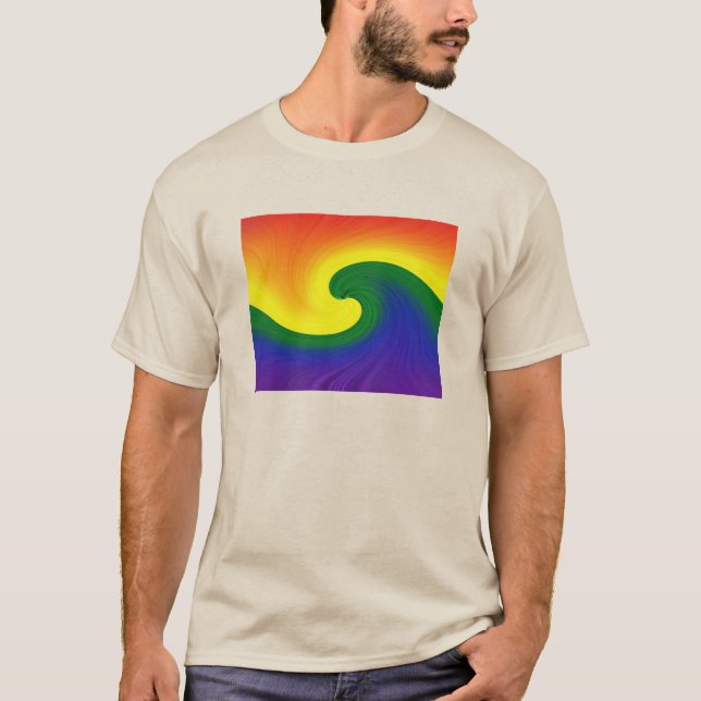 Fahrt durch die Wave T-Shirt (Vorderseite)