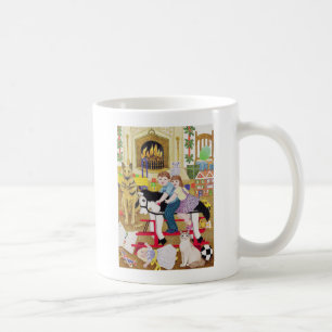 Fahrt-ein-Hahn-Pferd Kaffeetasse