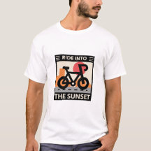 Fahrt in den Sonnenuntergang