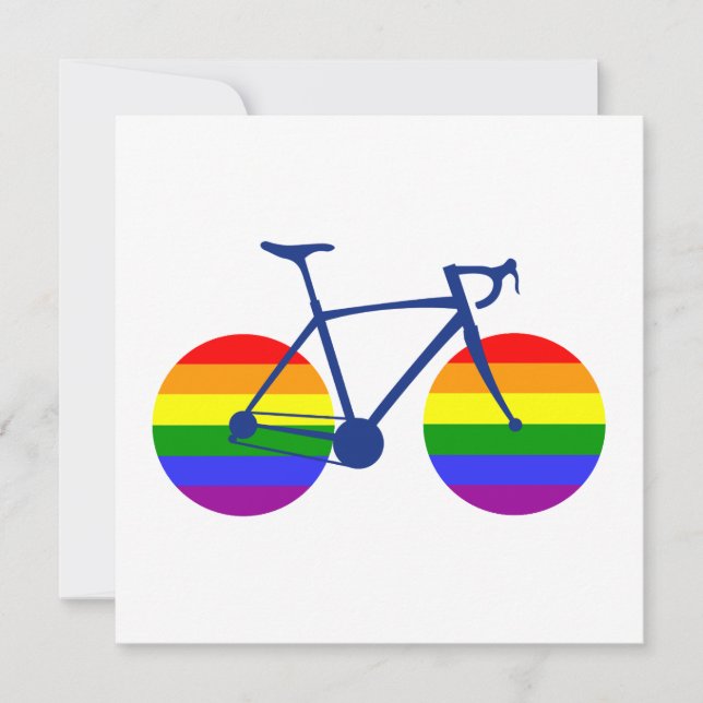 Fahrt mit dem Pride Bike (Vorderseite)