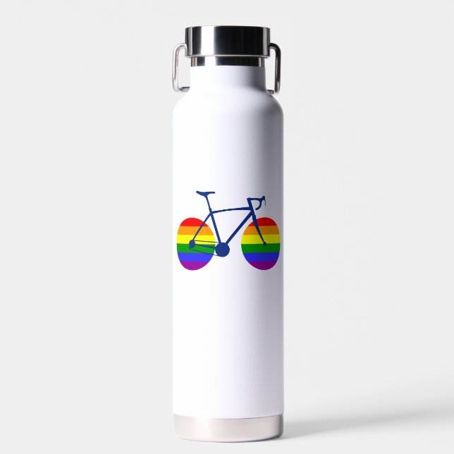 Fahrt mit dem Pride Bike Trinkflasche (Vorne)