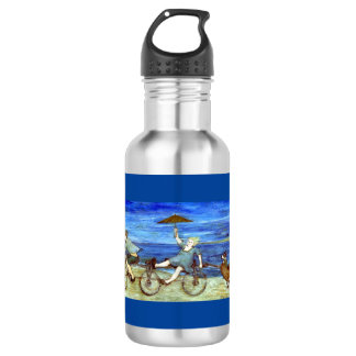 Fahrt mit Tandem Fahrrad 532 ml Wasser Bo Edelstahlflasche