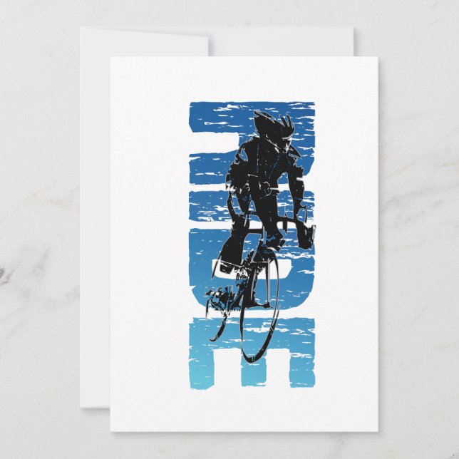 Fahrt - Vertikales Vintages Fahren (Vorderseite)