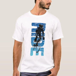 Fahrt - Vertikales Vintages Fahren T-Shirt