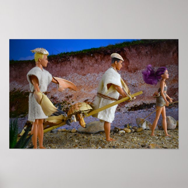 Fahrt zu den Jagdgründen, Poster. Poster (Vorne)