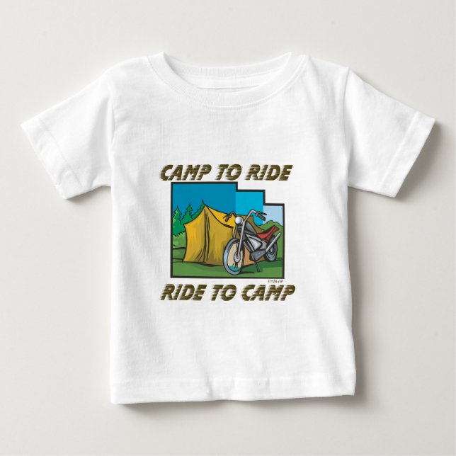 Fahrt zum Lager Baby T-shirt (Vorderseite)