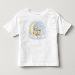 Fahrt zum Mond, Teddy und Kaninchen Kleinkind T-shirt