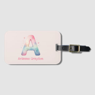 Fahrtenmonogramm "A" - Persönliches Reisesiegel Gepäckanhänger
