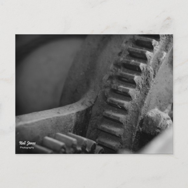 Fahrwerk Feiertagspostkarte (Vorderseite)