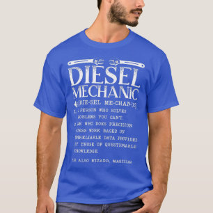 Fahrzeug mit Dieselmechanik T-Shirt