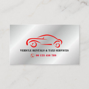 FAHRZEUG Vermietung & Taxi-Dienste Visitenkarte