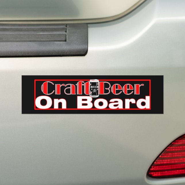 FAHRZEUGBIER AN BORD KANN AUTOAUFKLEBER (Auf Auto)