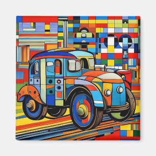 Fahrzeuge auf Rädern 3 Magnet