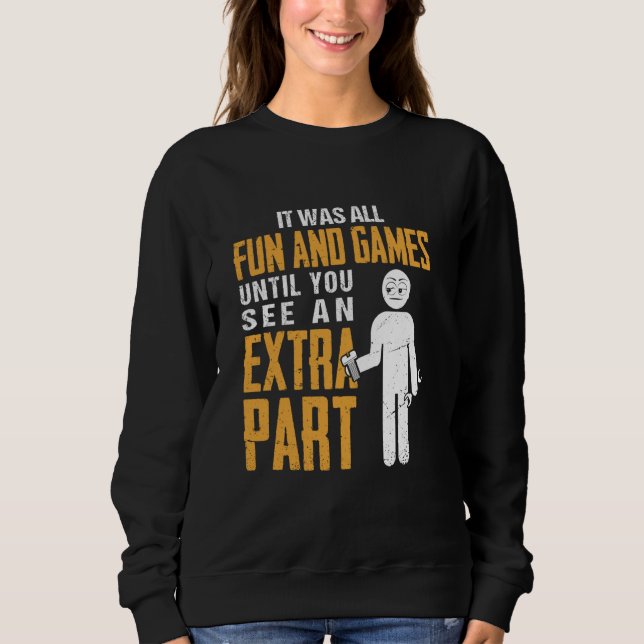 Fahrzeugmechaniker Sweatshirt (Vorderseite)