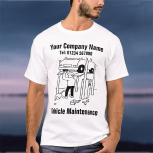 Fahrzeugwartungspersonal Garage Mechaniker T-Shirt