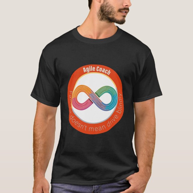 Fail fast doesn't mean drive blindly T-Shirt (Vorderseite)