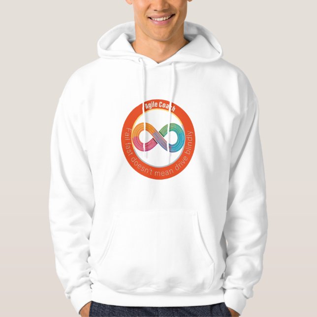 Fail fast doesn't mean drive blindly T-Shirt Hoodie (Vorderseite)