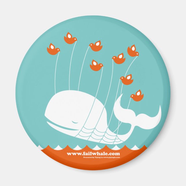 FailWhale Magnet (Vorne)