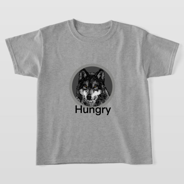 Faim - T-shirt de base pour enfants (Poser)